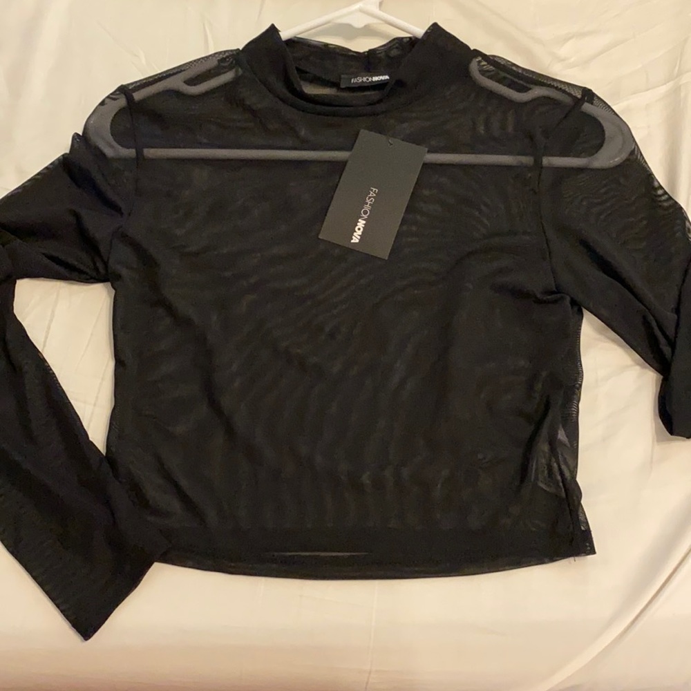 Mesh Crop Top